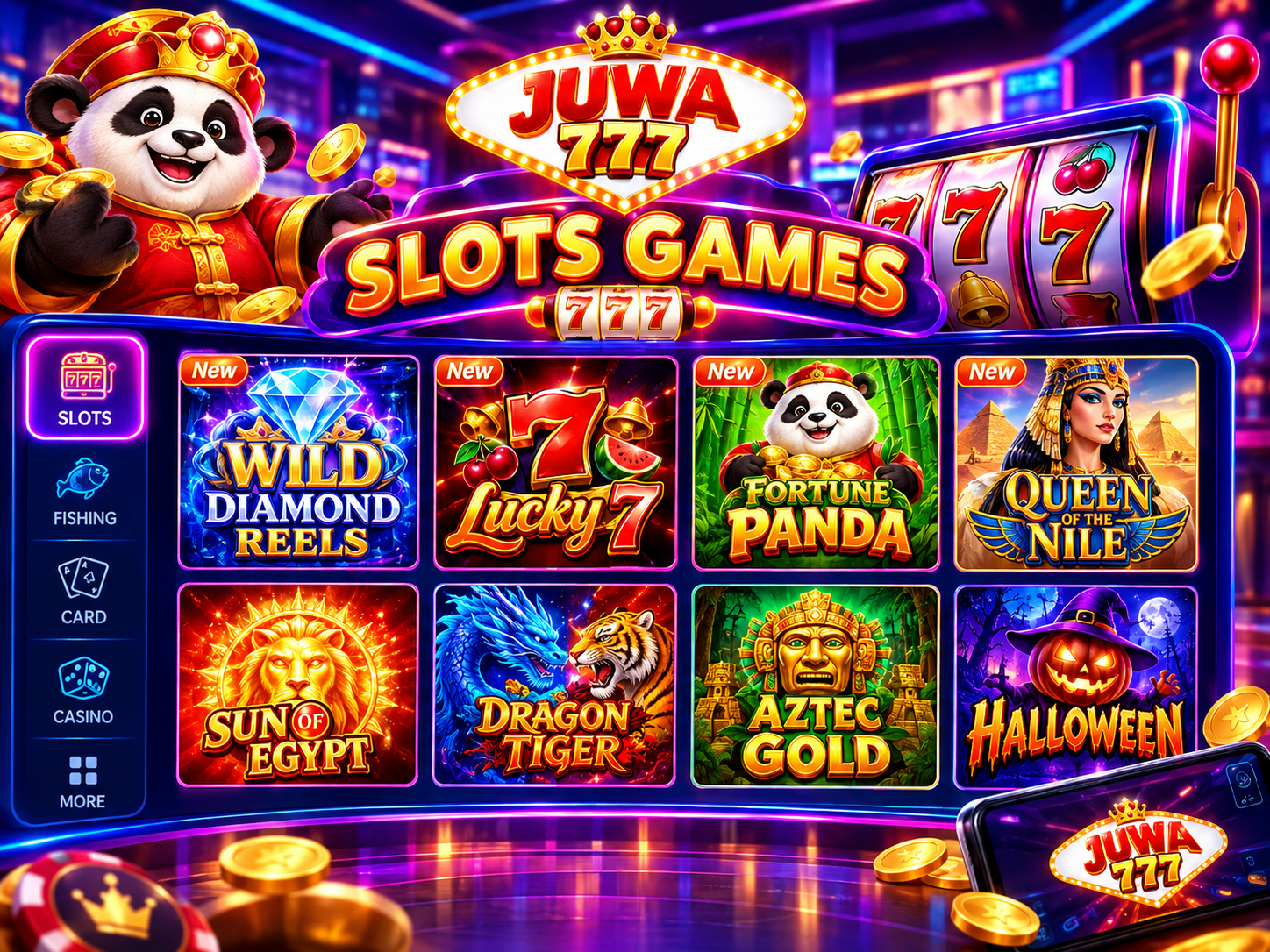 Juwa 777 slots game category