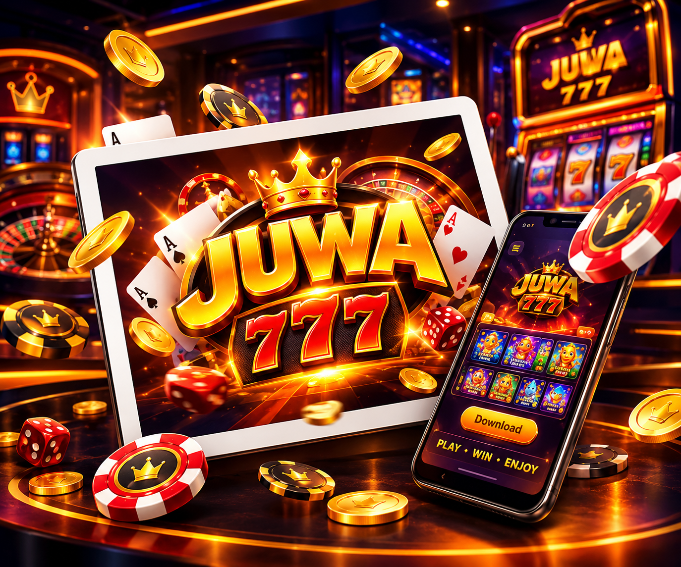 Juwa 777 mobile gaming platform hero image