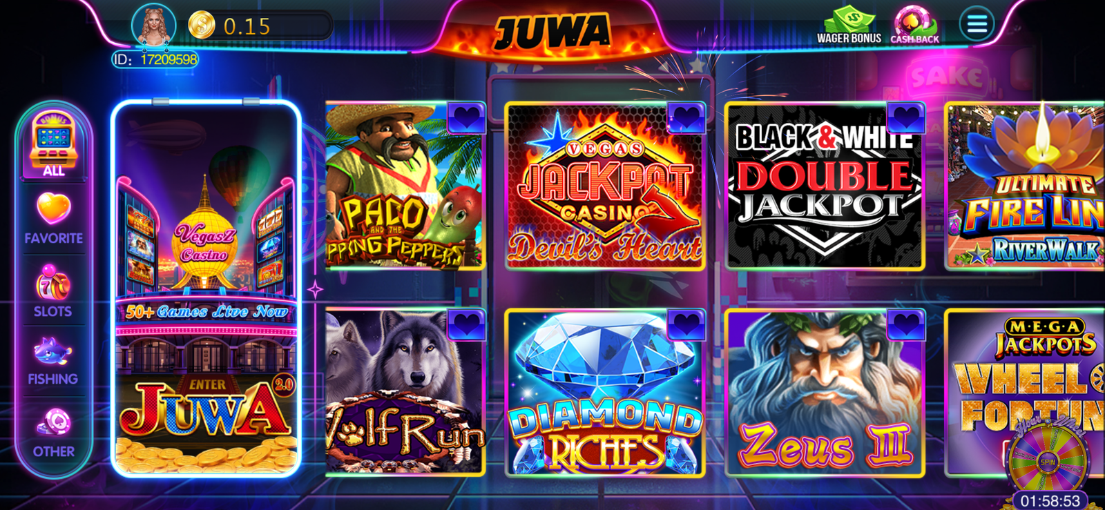 Juwa 777 games overview